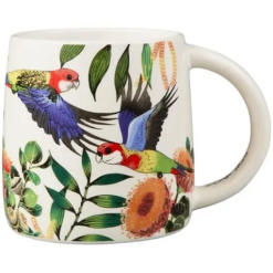 MW Eloise Short Native Grace Eastern Rosella Mug 350ML