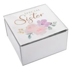 Special Sister Floral Jewellery Box