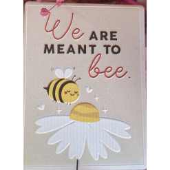 Valentines Day Meant To Bee Ceramic Magnet