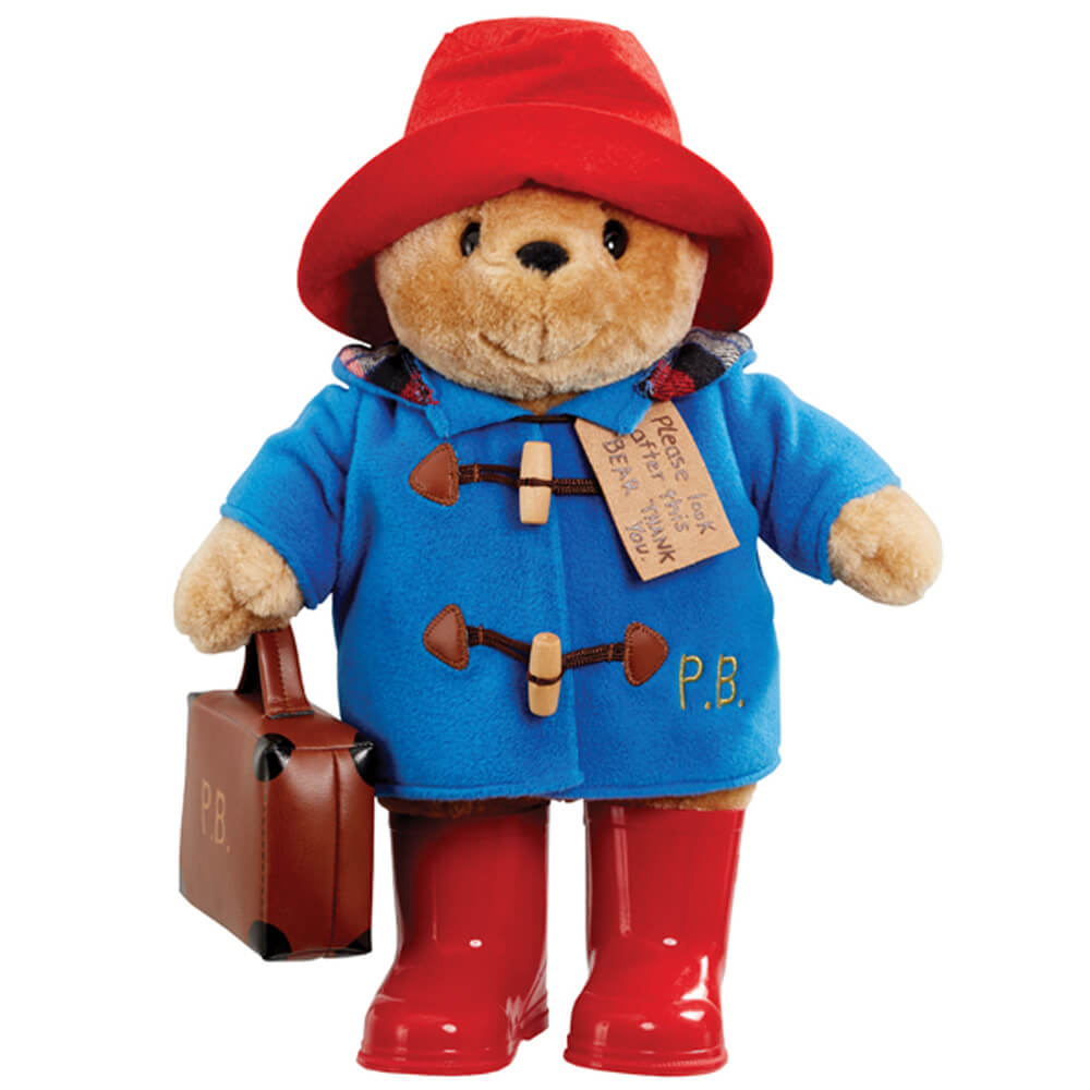 Paddington With Boots Embroidered Coat and Suitcase