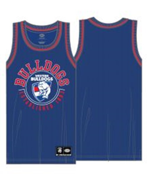 Western Bulldogs Youths Basketball Singlet