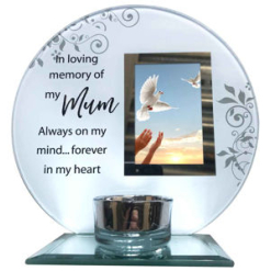 Mum In Loving Memory Candle