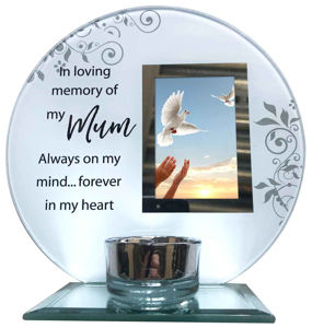 Mum In Loving Memory Candle