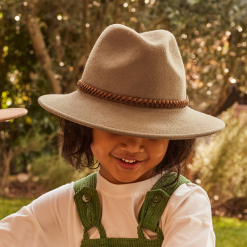 Cooroy Fedora Hat - Camel PK010