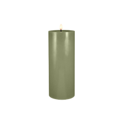 Let's Get Lit LED Flameless Candle 10x25cm Pine
