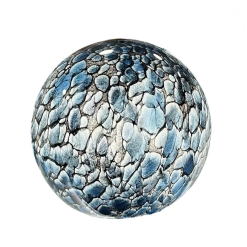 Sea Blue Glass Light Ball S