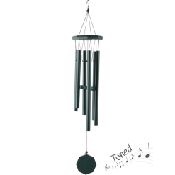 6 Tube Forest Green Wind Chime