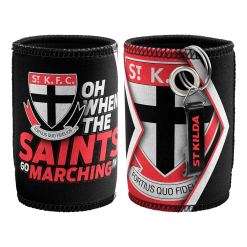 St Kilda Team Song Can Cooler opener