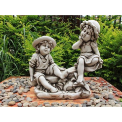 Girl and Boy Seesaw