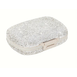 Portable 8 Compartment Cute Pill Box