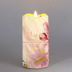 Twilight LED Candle Blooming Elegance - Mum