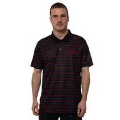 Mens Striped Polo Bombers M