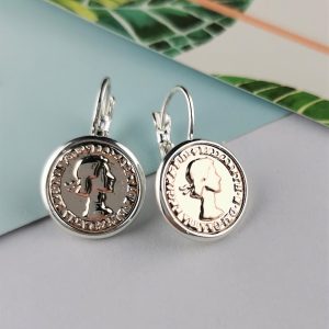 Coin Earrings - Image 2