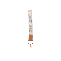 Teacher Pink Wristlet Keychain