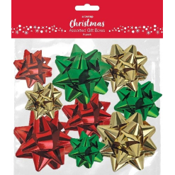 Christmas Bows 9Pk
