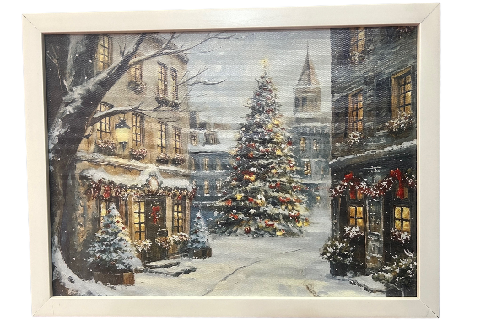 Light Up Frame Village