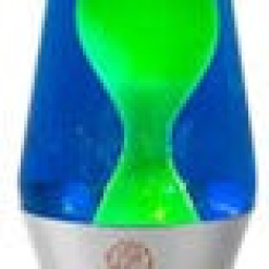 Blue/Yellow Wax Liquid Lamp