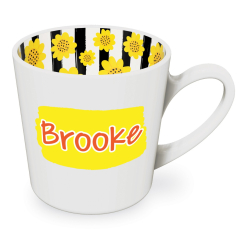 Brooke motif mug