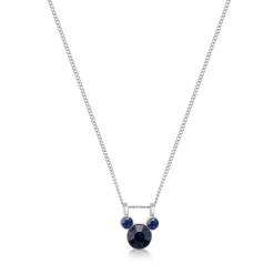 ECC Mickey December Birthstone Necklace