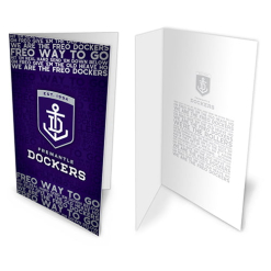 AFL Musical Cards Dockers