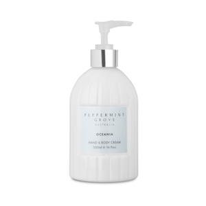 Oceania Hand Cream Pump 500ml
