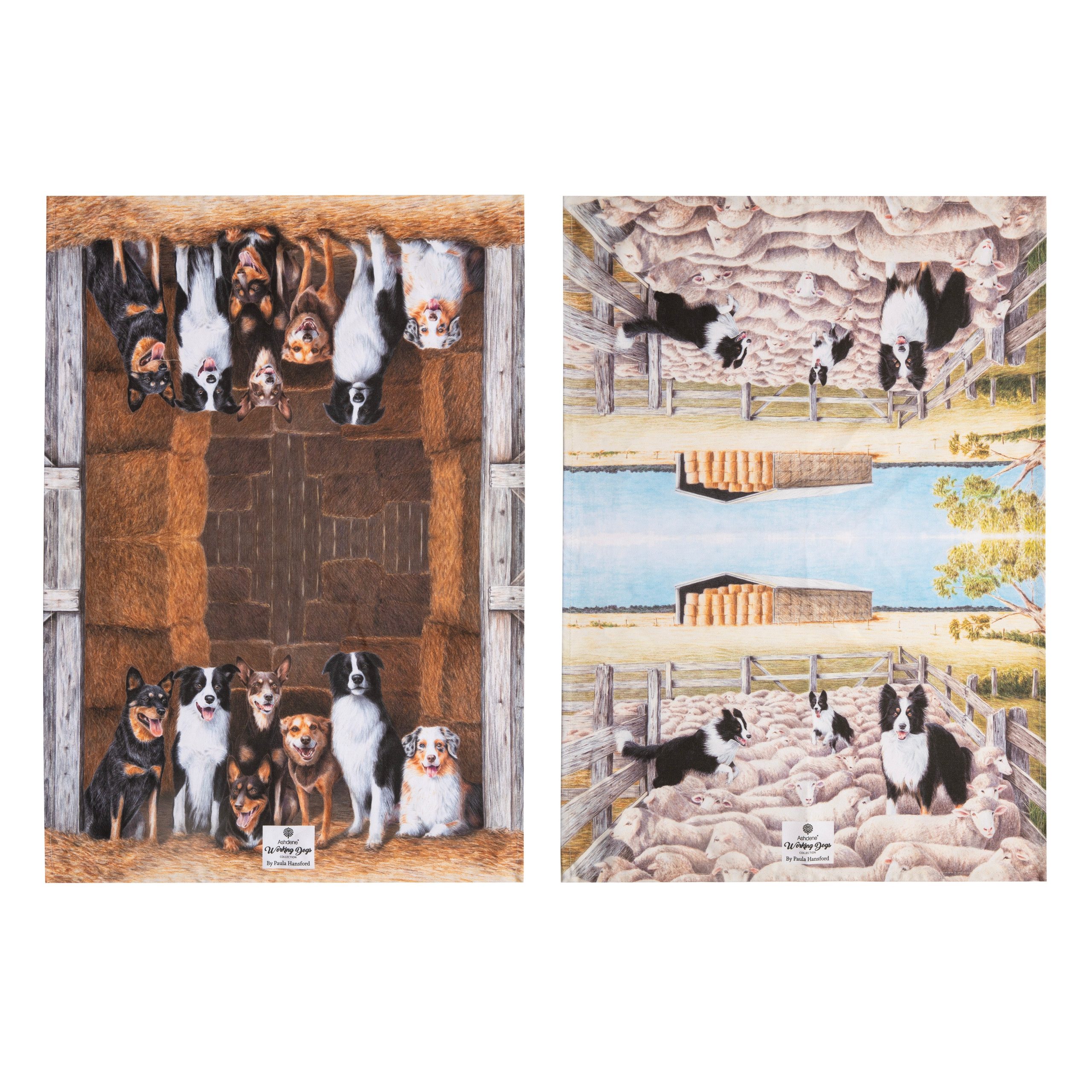 Working Dogs Farm 2pk Kitchen Towel