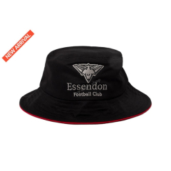 Adult Essendon Bombers  Crest Bucket Hat