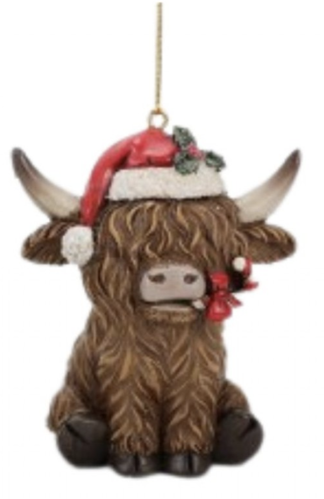 Resin Highland Cow B