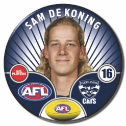 Player Badge 16 Sam De Koning