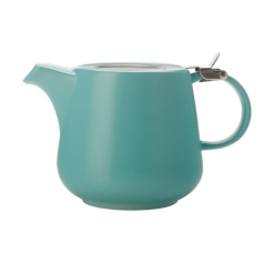 Tint Teapot 600ML Aqua