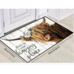 Washable Highland Foor Mat