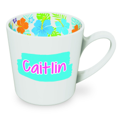 Caitlin motif mug