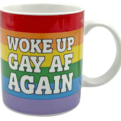 Novelty Mug Woke Up Gay Af Again
