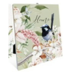 Wren ceramic inspiration plaque