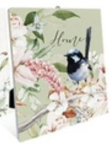 Wren ceramic inspiration plaque