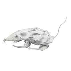 Metal Decor Rat