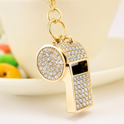 Whistle Diamente Key Ring