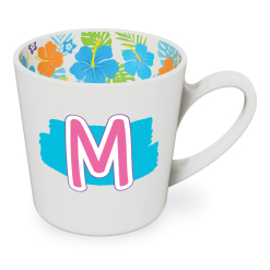 M motif mug female