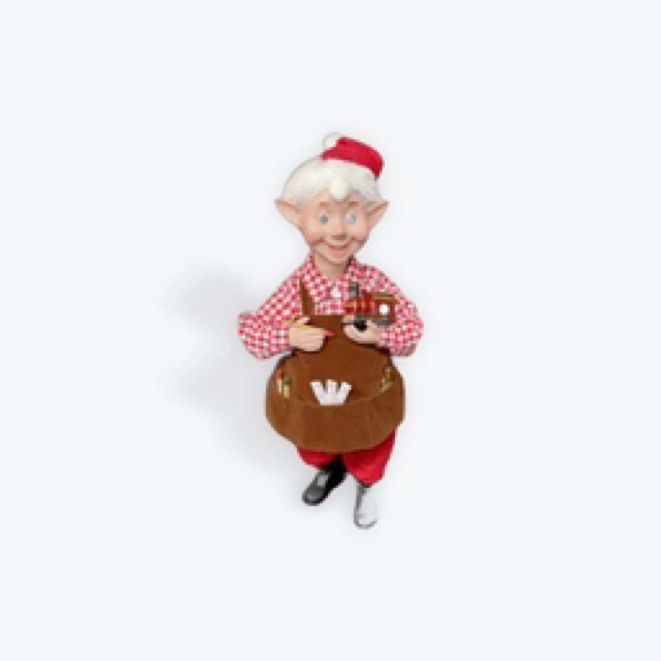 30cm Standing Elf Train