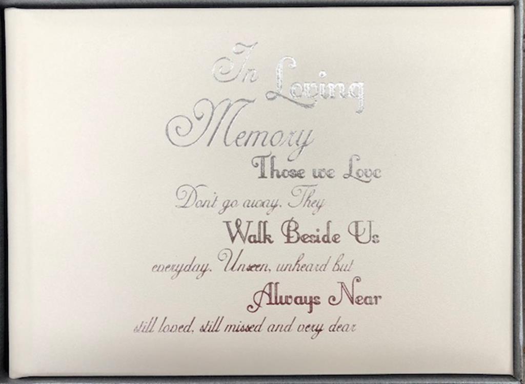 Condolence White Book