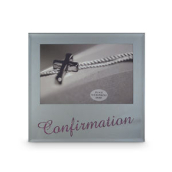 Confirmation Girl Frame Pink