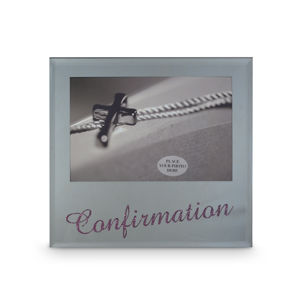 Confirmation Girl Frame Pink