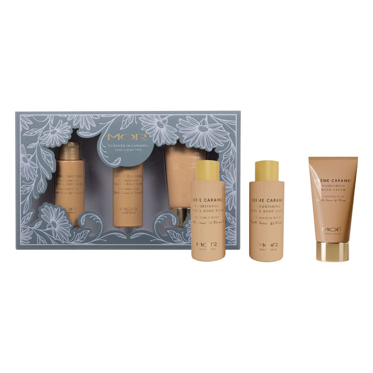 Cloaked in Caramel Hand & Body Trio