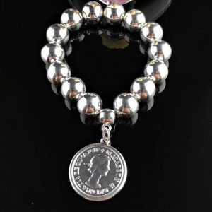 Bracelet Big Bead Coin Jewellery - Image 3