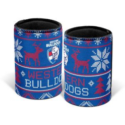 Western Bulldogs Christmas Can Cooler