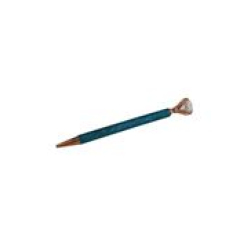 Sparkle Script Pen Blue