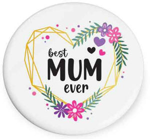 Best Mum Ever - Beautiful On The Inside Coaster