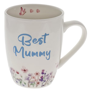 Best Mummy Spring Floral Coffee Mug