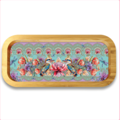 Bamboo Trinket Tray Vintage Kookas