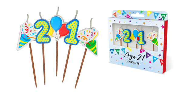 21 Novelty Candle Pack